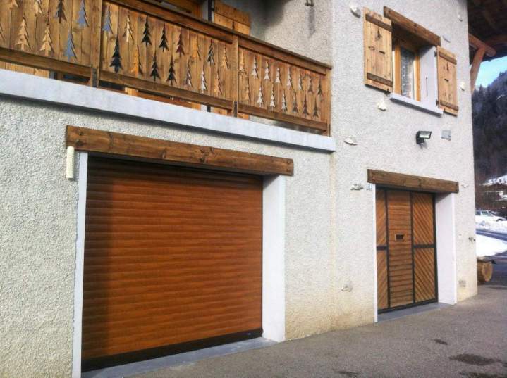 Porte garage Passy